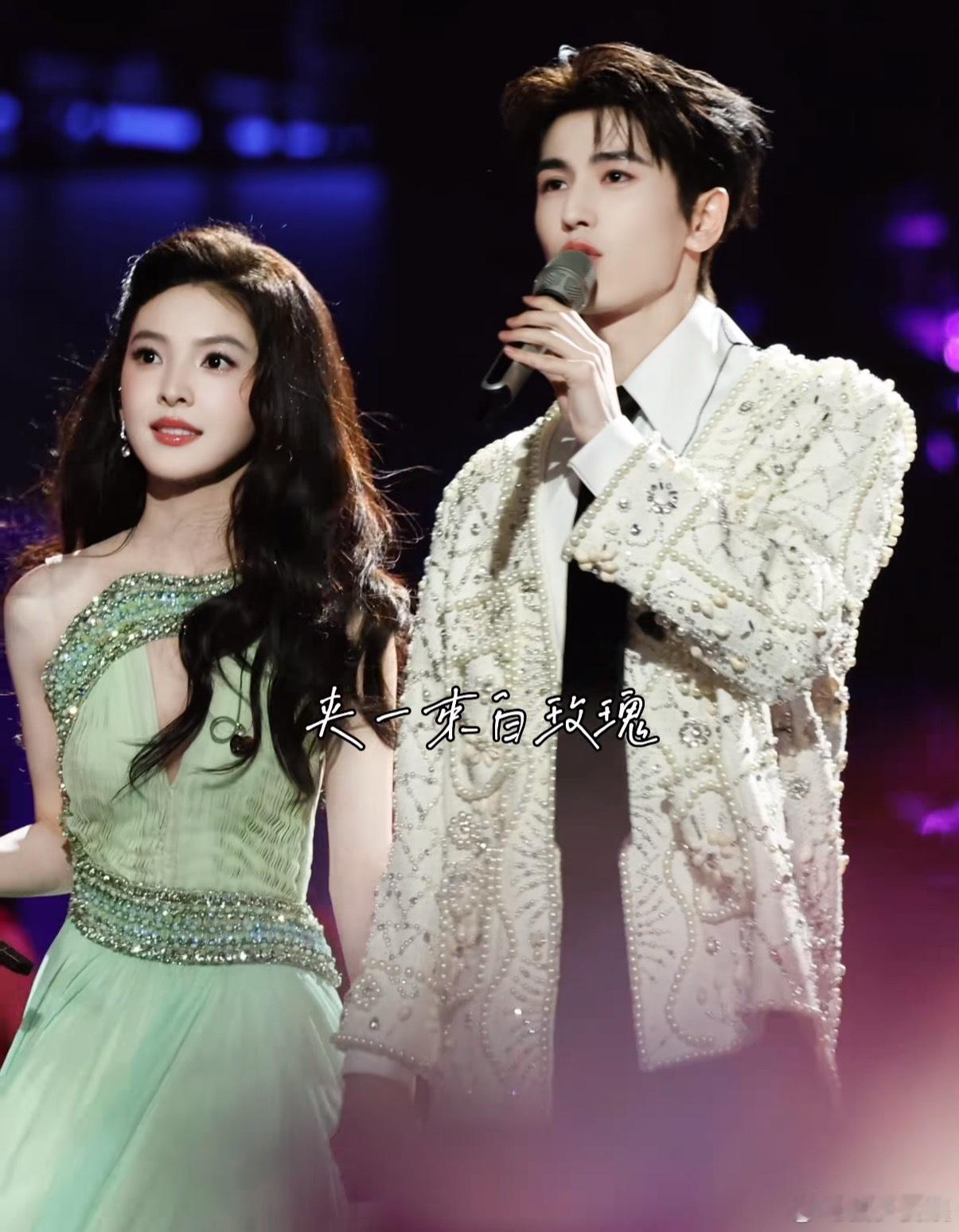 章若楠张凌赫之前合作过吗，感觉还挺适合演一部现偶 