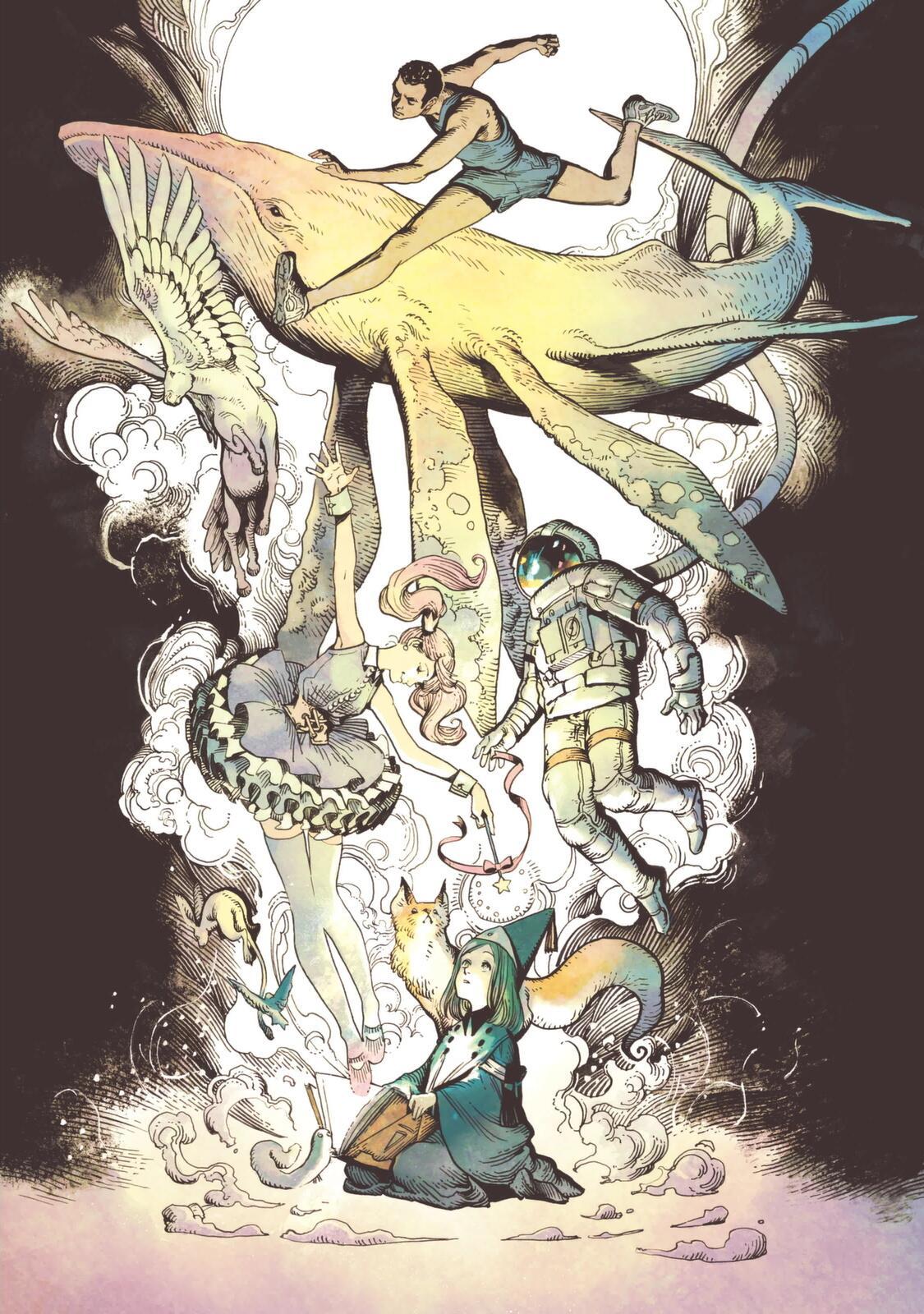 尖帽子的魔法工坊画集分享 。盛夏壁纸大放送动漫仲夏狂欢季