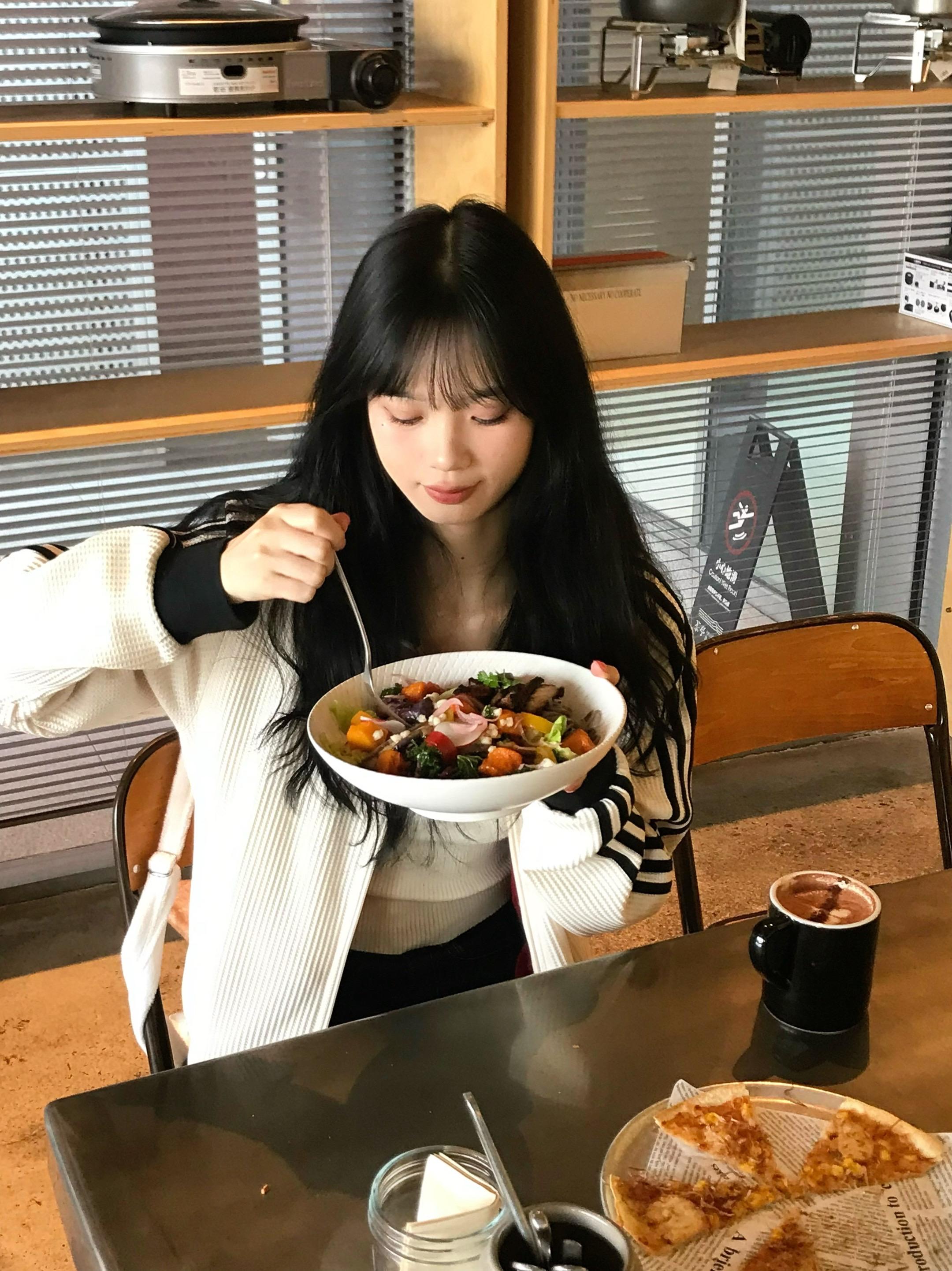 地球旋转 我吃饭