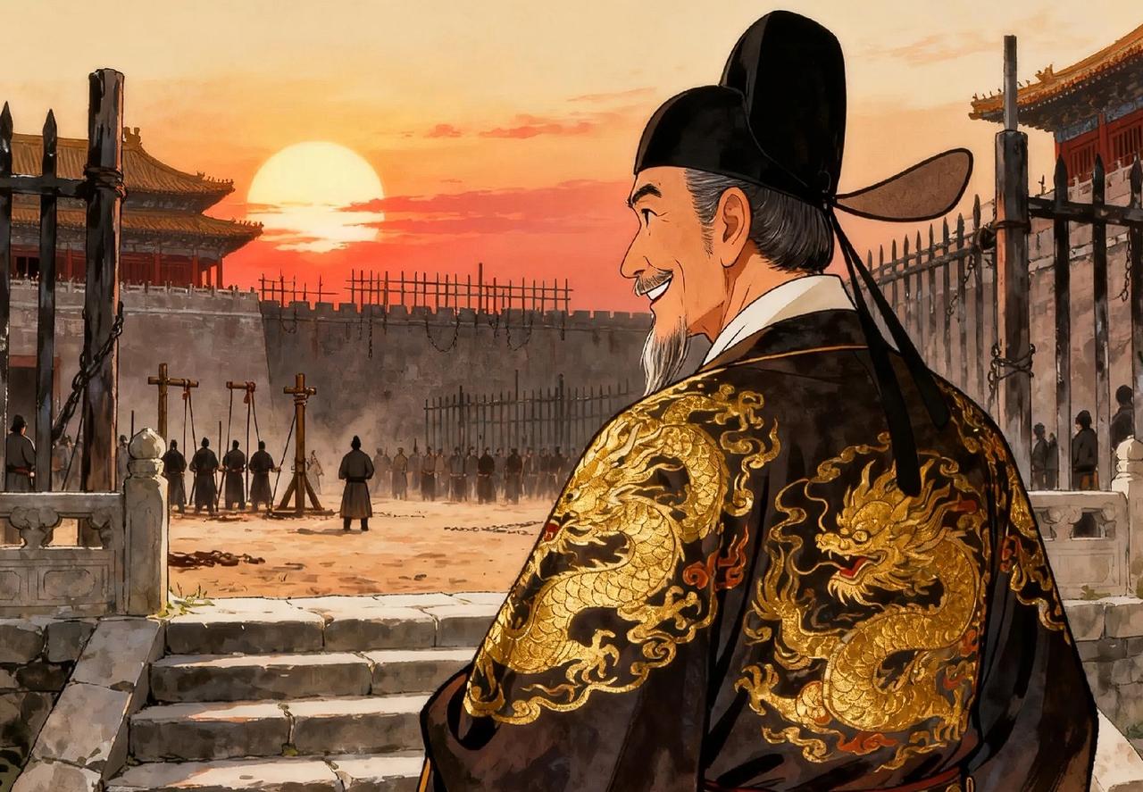 长兴侯耿炳文深谙“守胜于攻”的生存哲学。他在战场上以坚韧耗死张士诚，在朝堂上则以