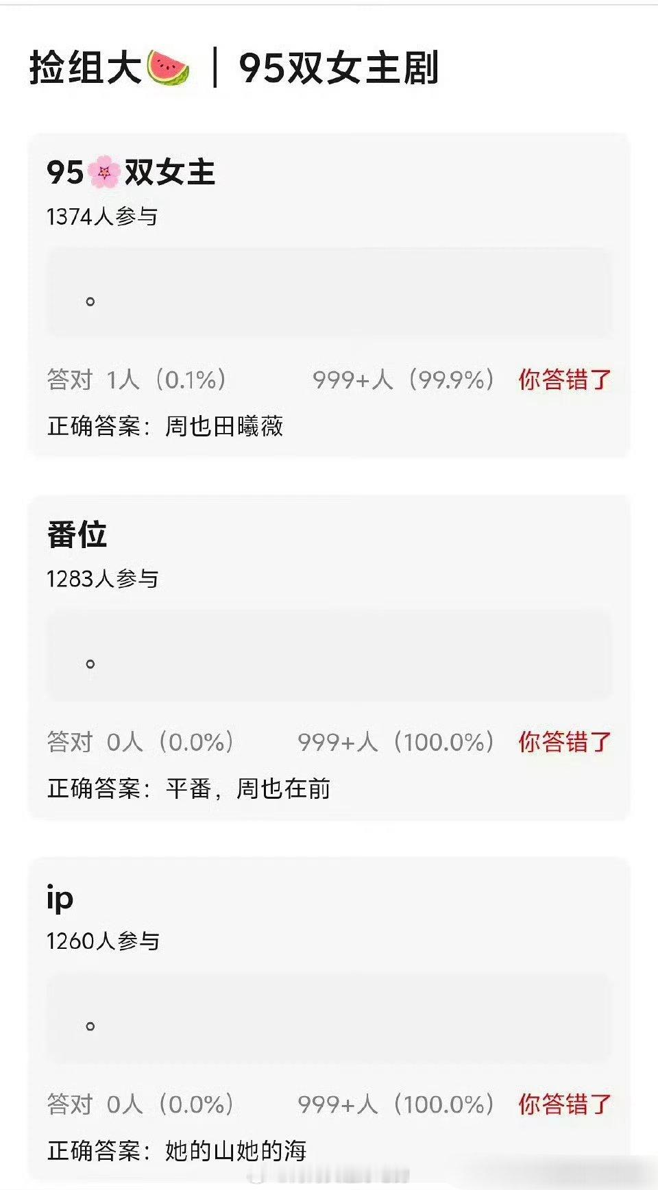 今时今日，周也压田曦薇恐怕有点难剧扑了最伤元气 