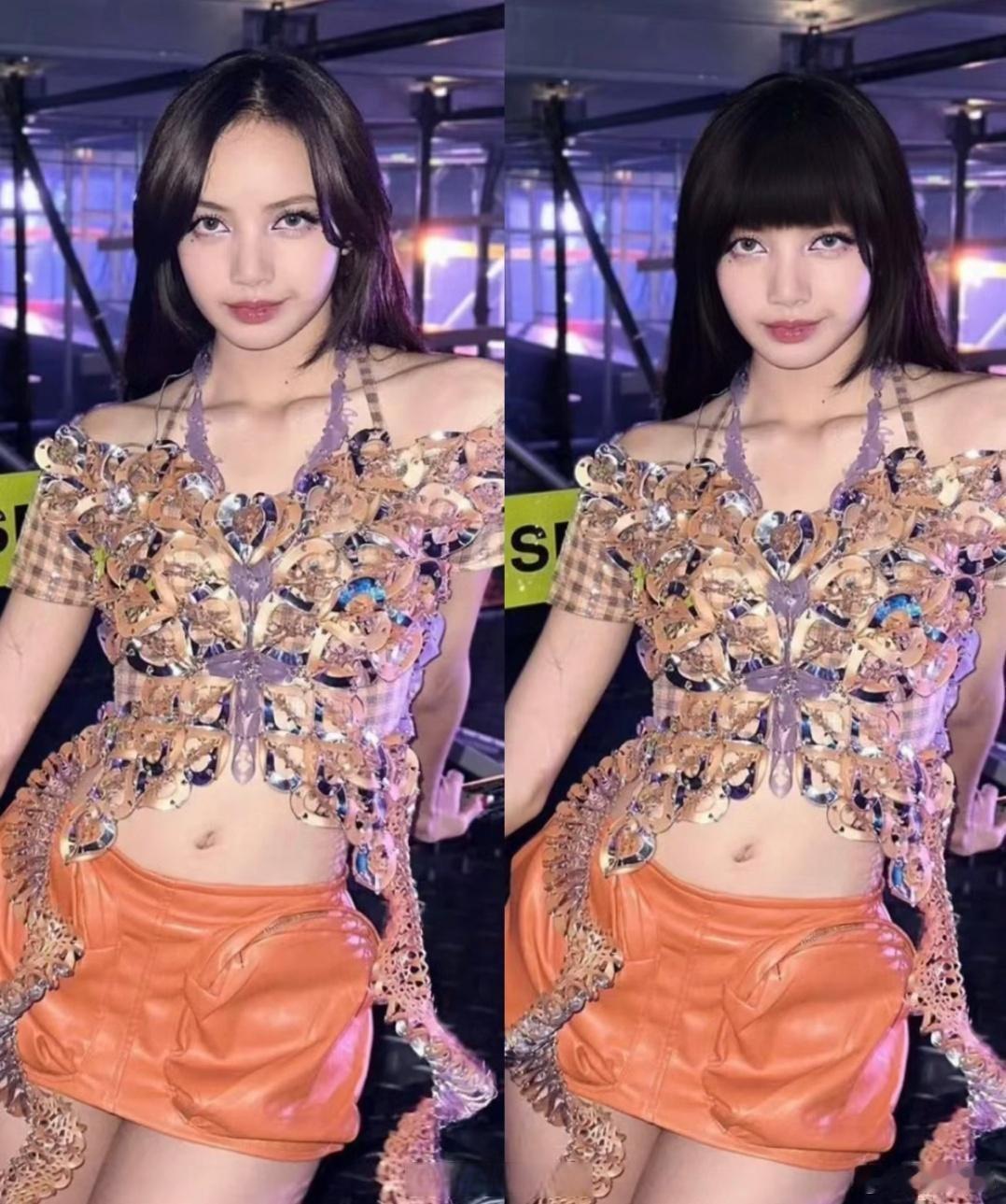 Lisa参加完疯马秀，整个人的眼神都变了！换什么乖乖的发型都没用[二哈] ​​​