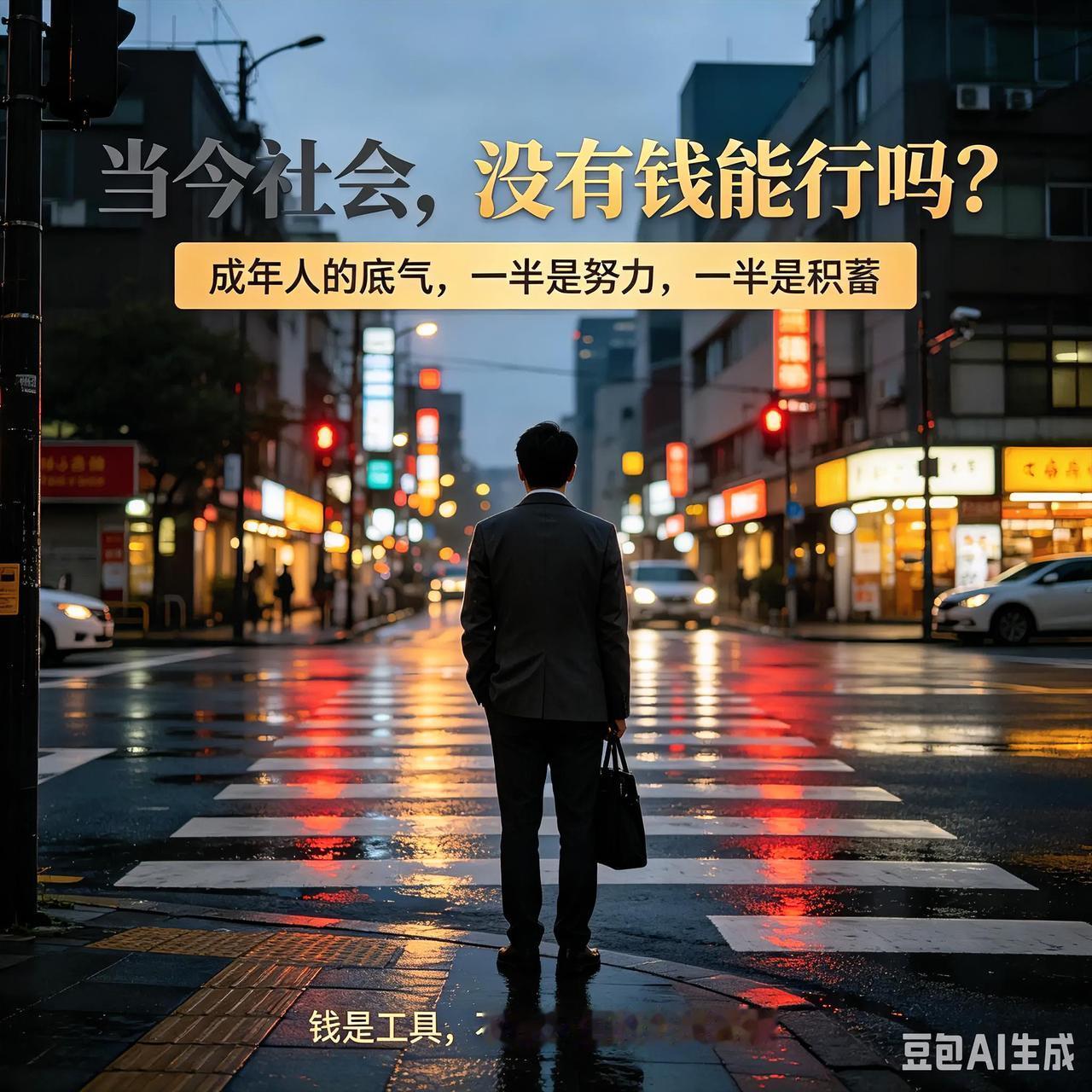 经常能刷到这样的讨论，不少人感慨现实生活处处离不开金钱，也有人坚持认为精神富足远