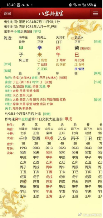 这个命造2006丙戌年丧父，2016丙申年丧母。各位大神，看下为何？命理逻辑在哪