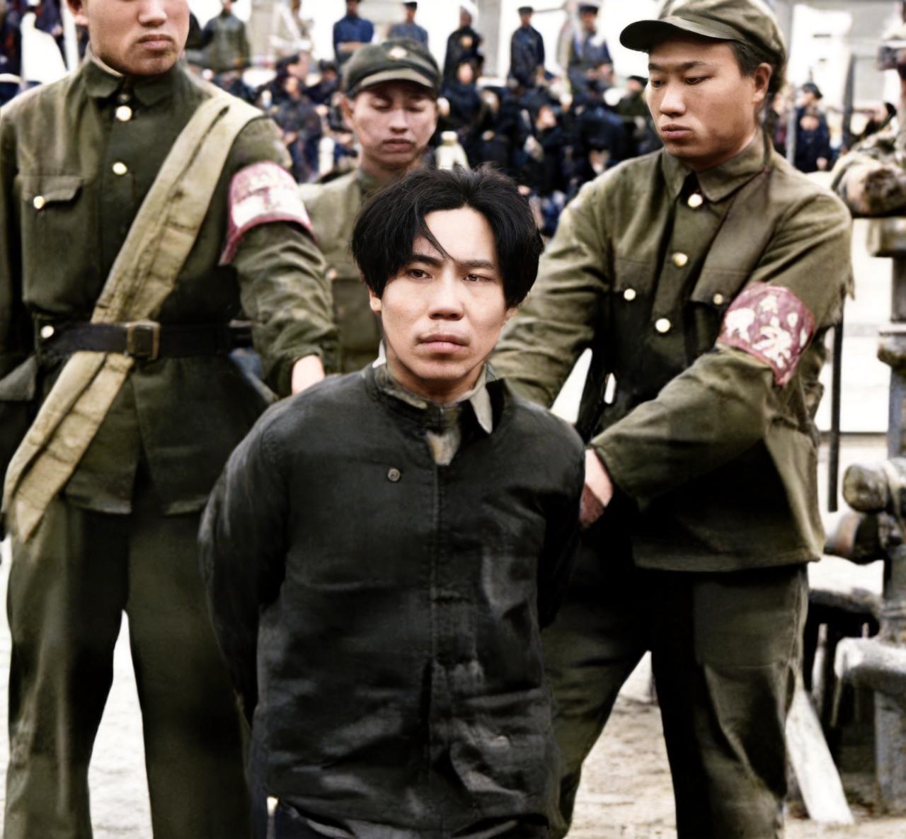 这是1951年戴雨农的儿子戴藏宜在家乡浙江江山县被执行枪决。可是，死到临头，戴藏