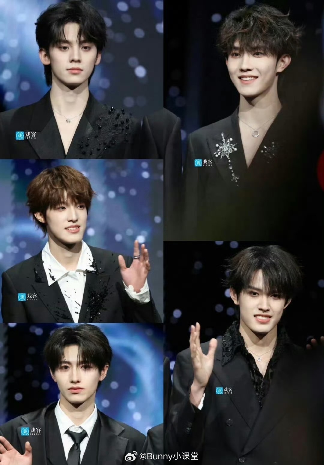 俺不中了，TOP登陆少年走一趟红毯出了五个门面，五个C位，五个ACE