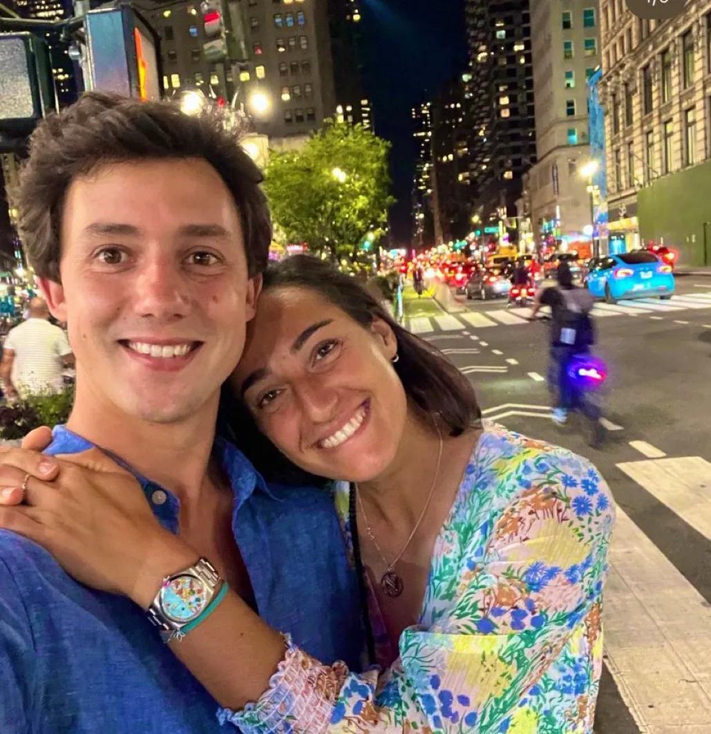 网球有約｜加西亚，爱让她再次微笑。如果他给了她足够的信心来击败在过去两场对决中统