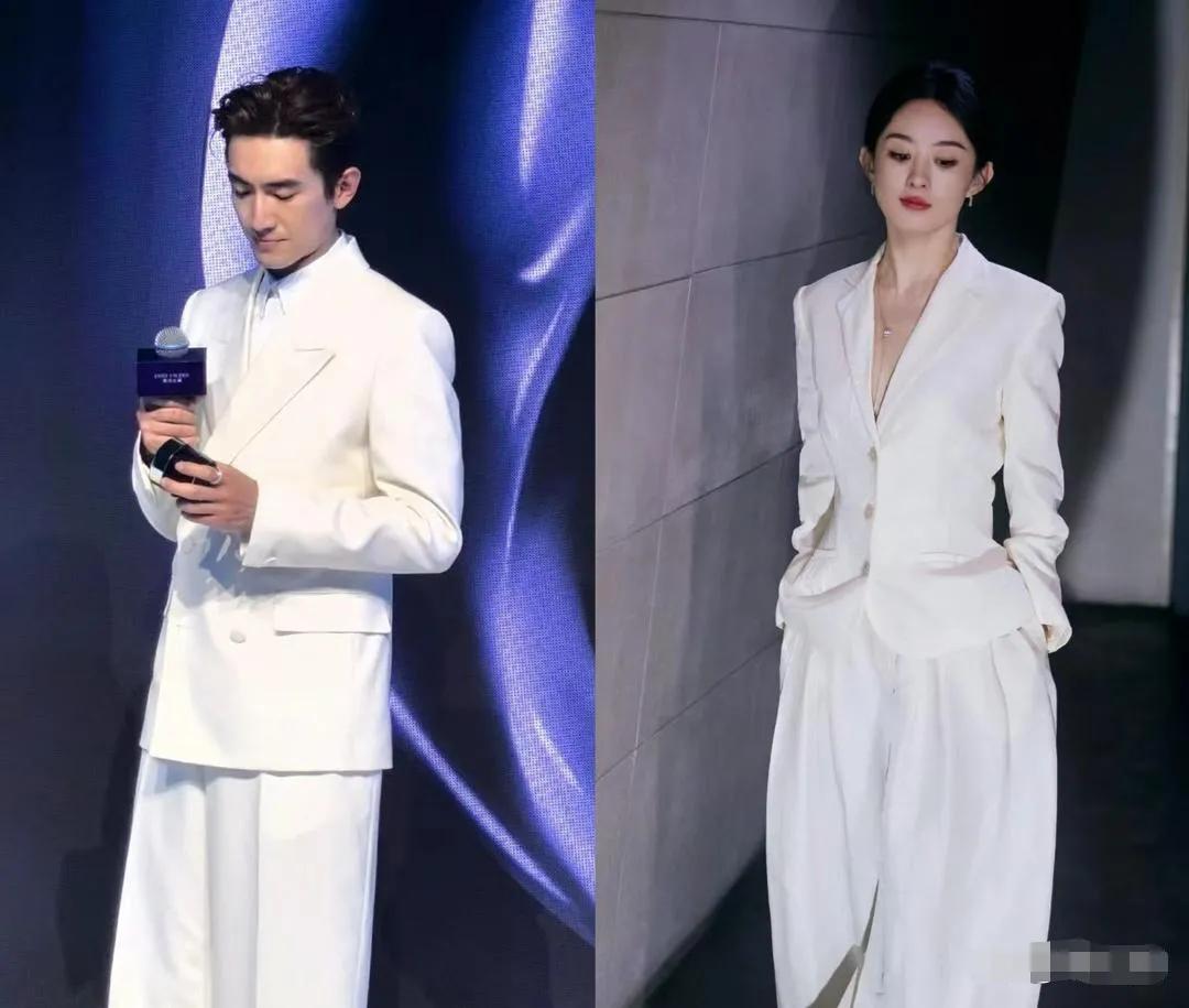 天仙配！这天杀的cp感！受不了…太般配了，可惜人生总有遗憾…虽然不是出席同一场活