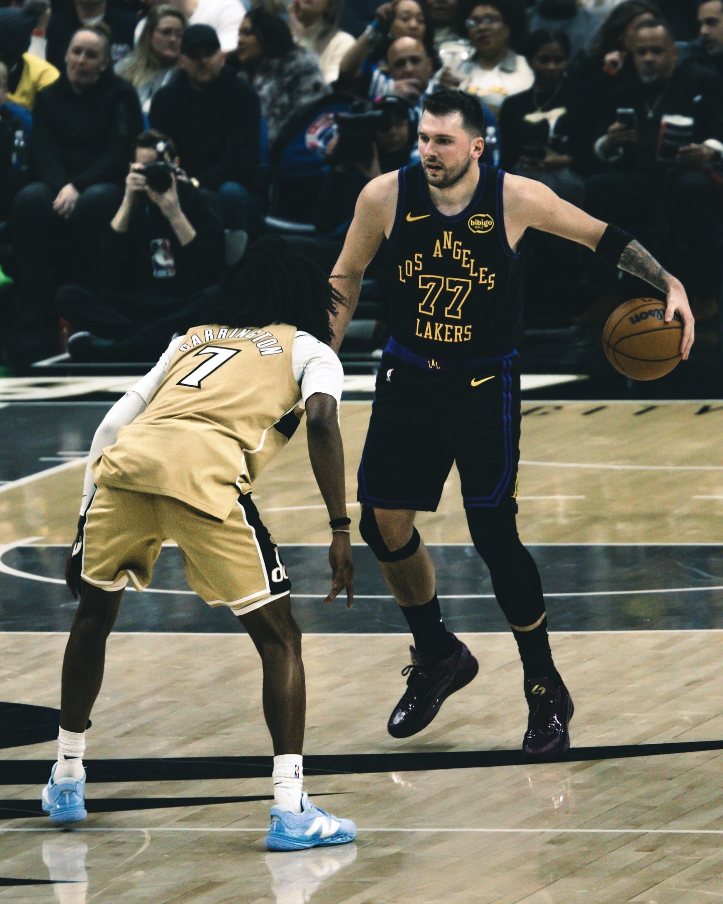 Luka magic 🪄东契奇湖人vs奇才洛杉矶湖人