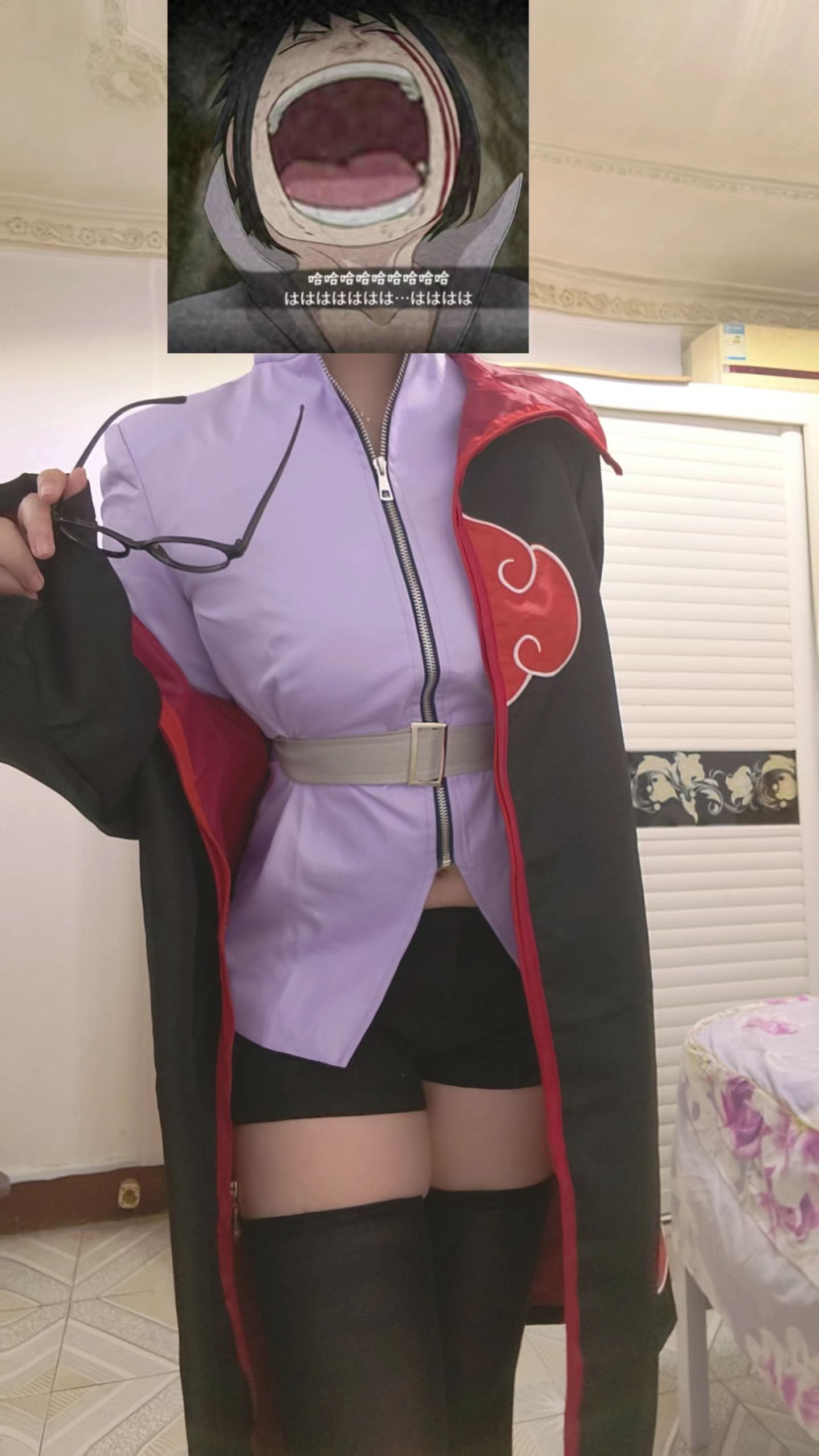 浅浅试一下衣服