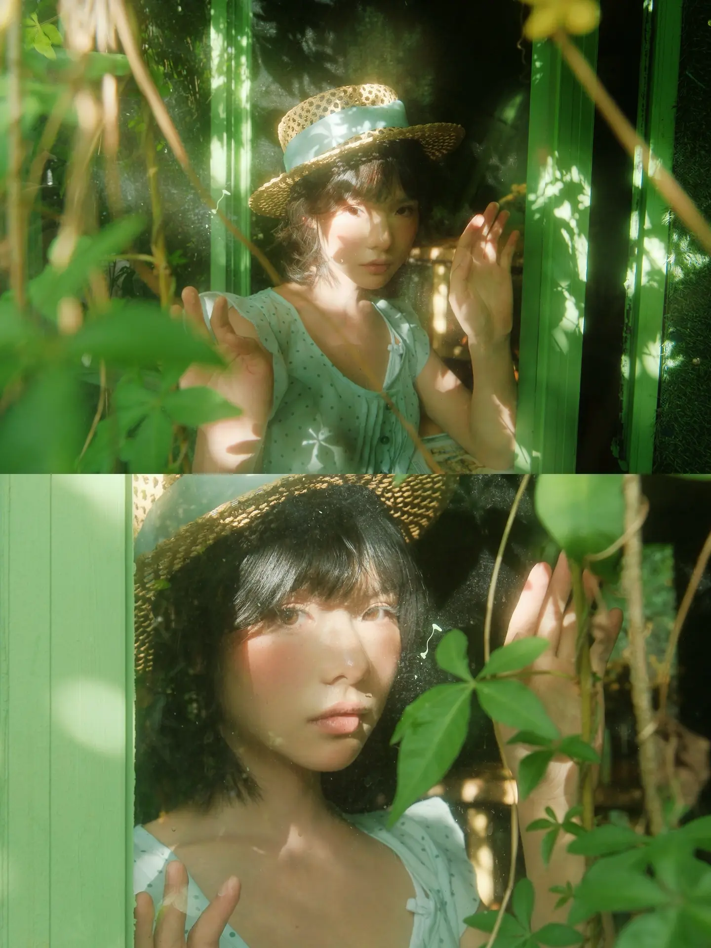 “人会在绿意中长出生命力”🌿。