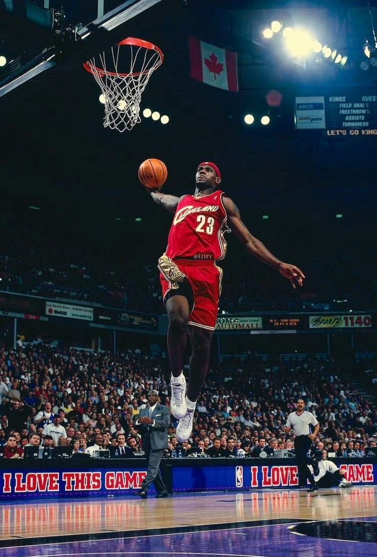 骑士詹姆斯nba I LOVE THIS GAME[心] ​​​