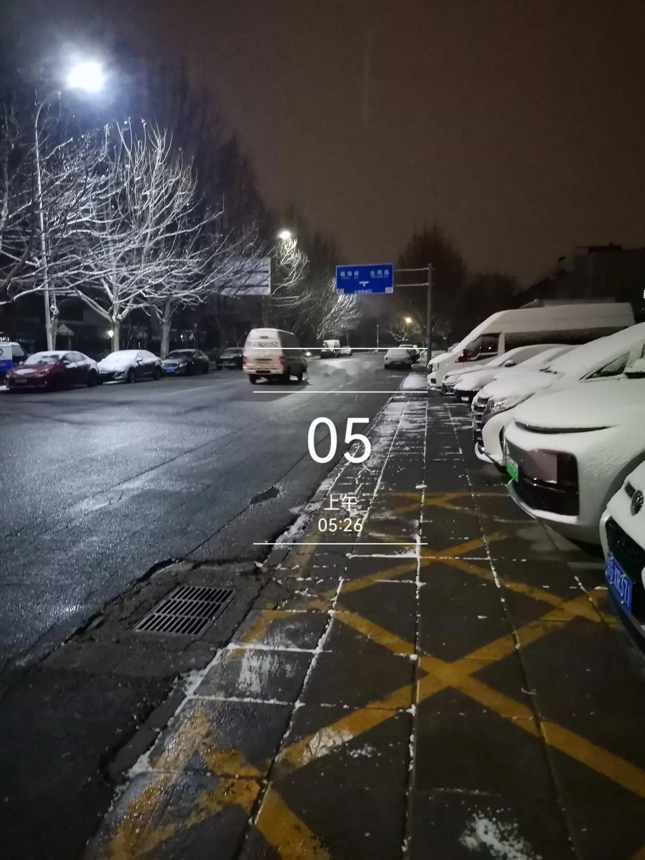 昨（2026年3月4日）晚下的雪，应该是今春北京的最后一场雪吧？（王良炬  20