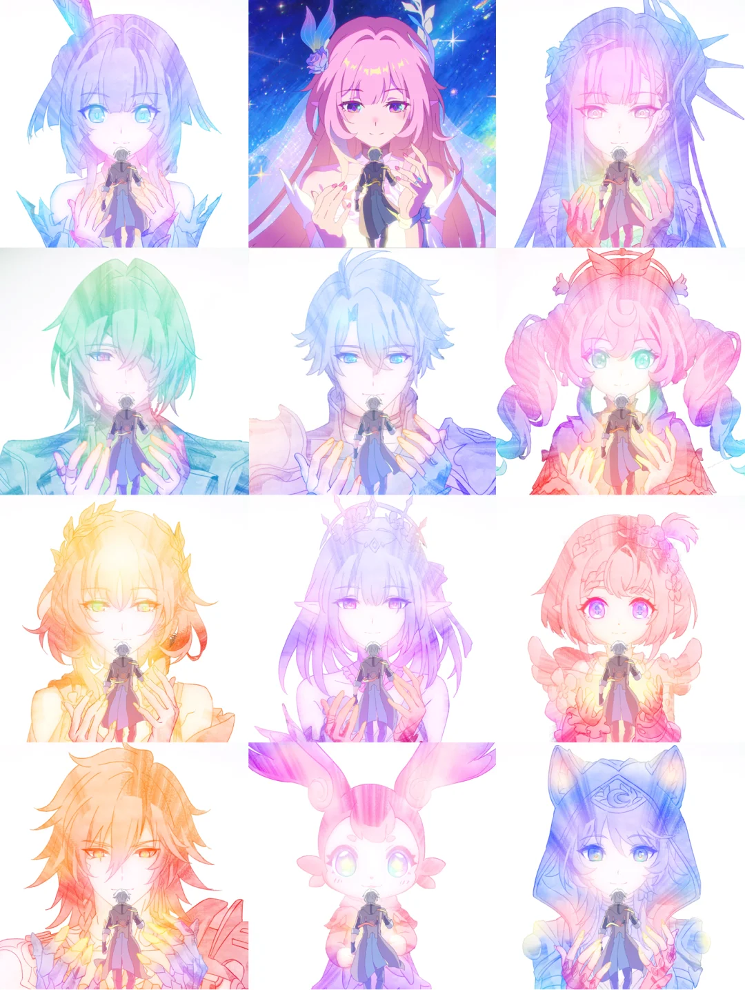 我宣布这是崩铁今年最好的角色定制logo