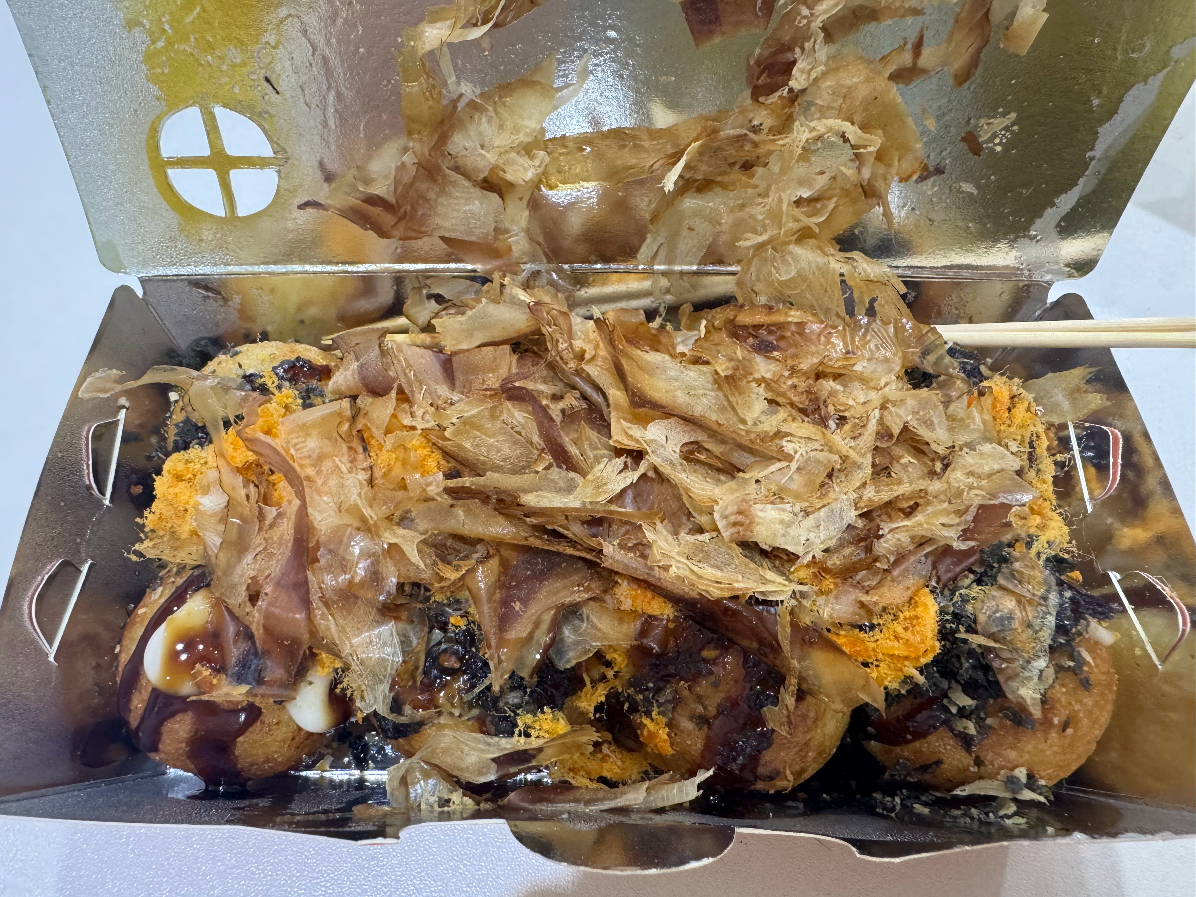 章鱼烧简直就是鲜品不枉我等了你半小时