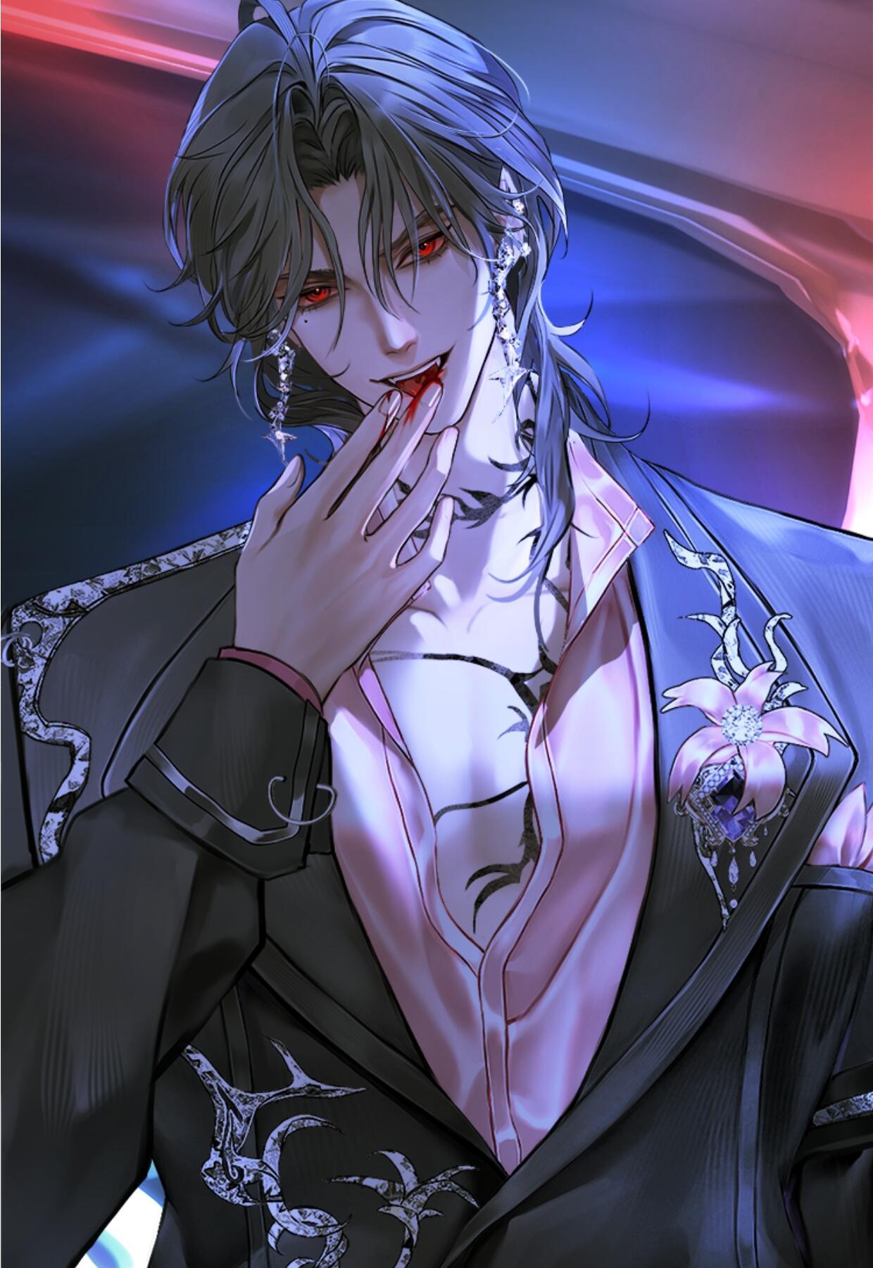 没人能拒绝国漫魅魔吸血鬼《Bloody心跳回溯》的魅魔吸血鬼天团我锁死！傅枭霸总