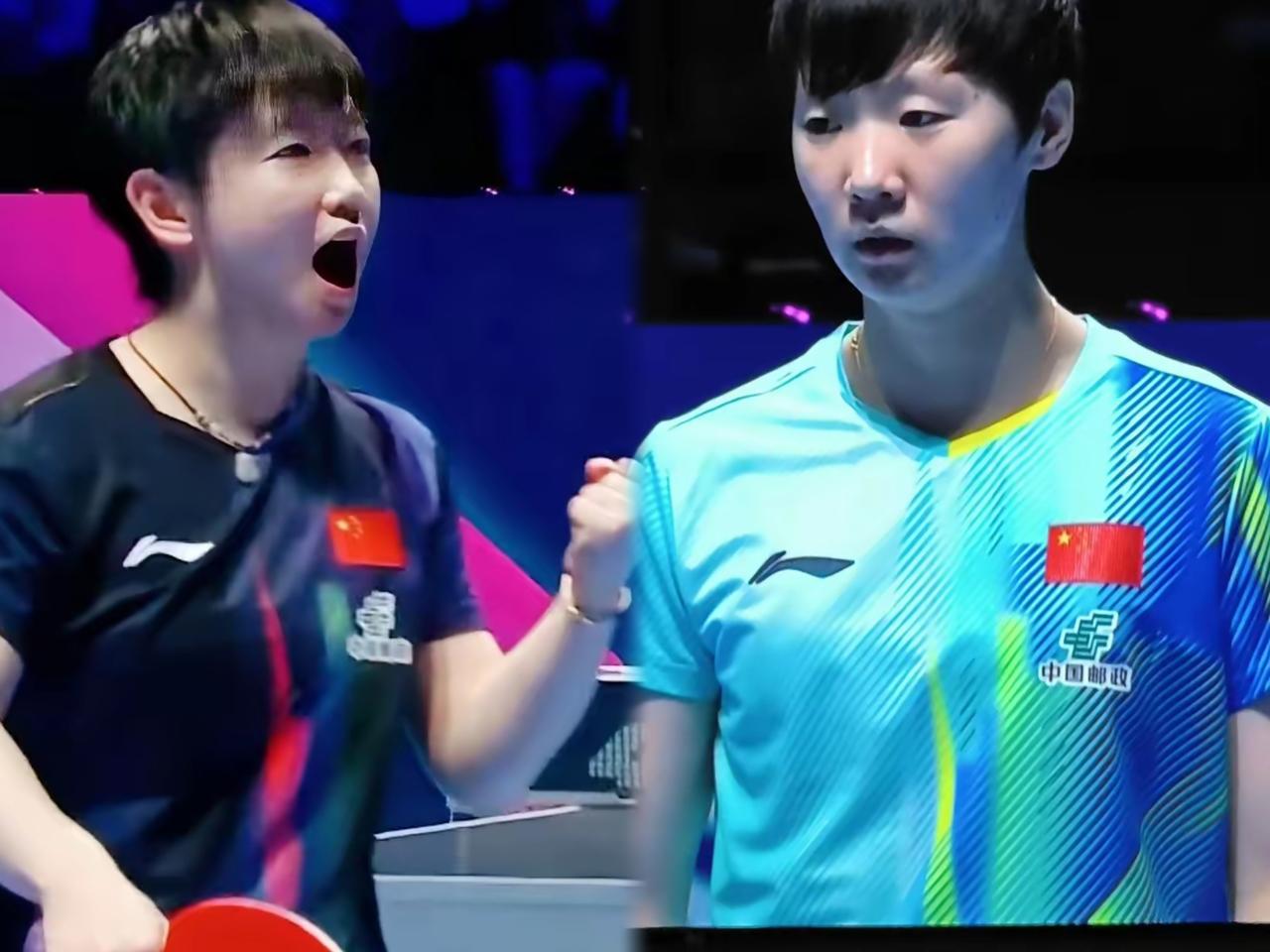 “世一”与“世二”之战，疲态尽显的王曼昱输给孙颖莎真的无话可说！

实际上，孙颖