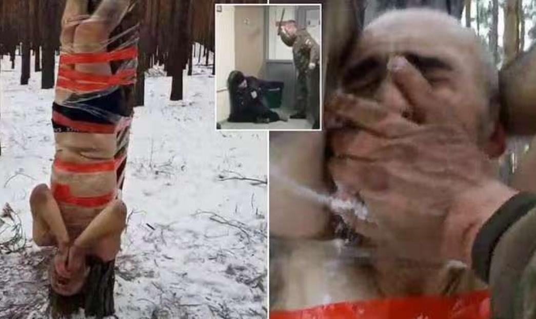 俄罗斯军队对于胆小怕死，不敢冲锋，违抗命令的士兵毫不手软。从冰冻体罚殴打，到只穿