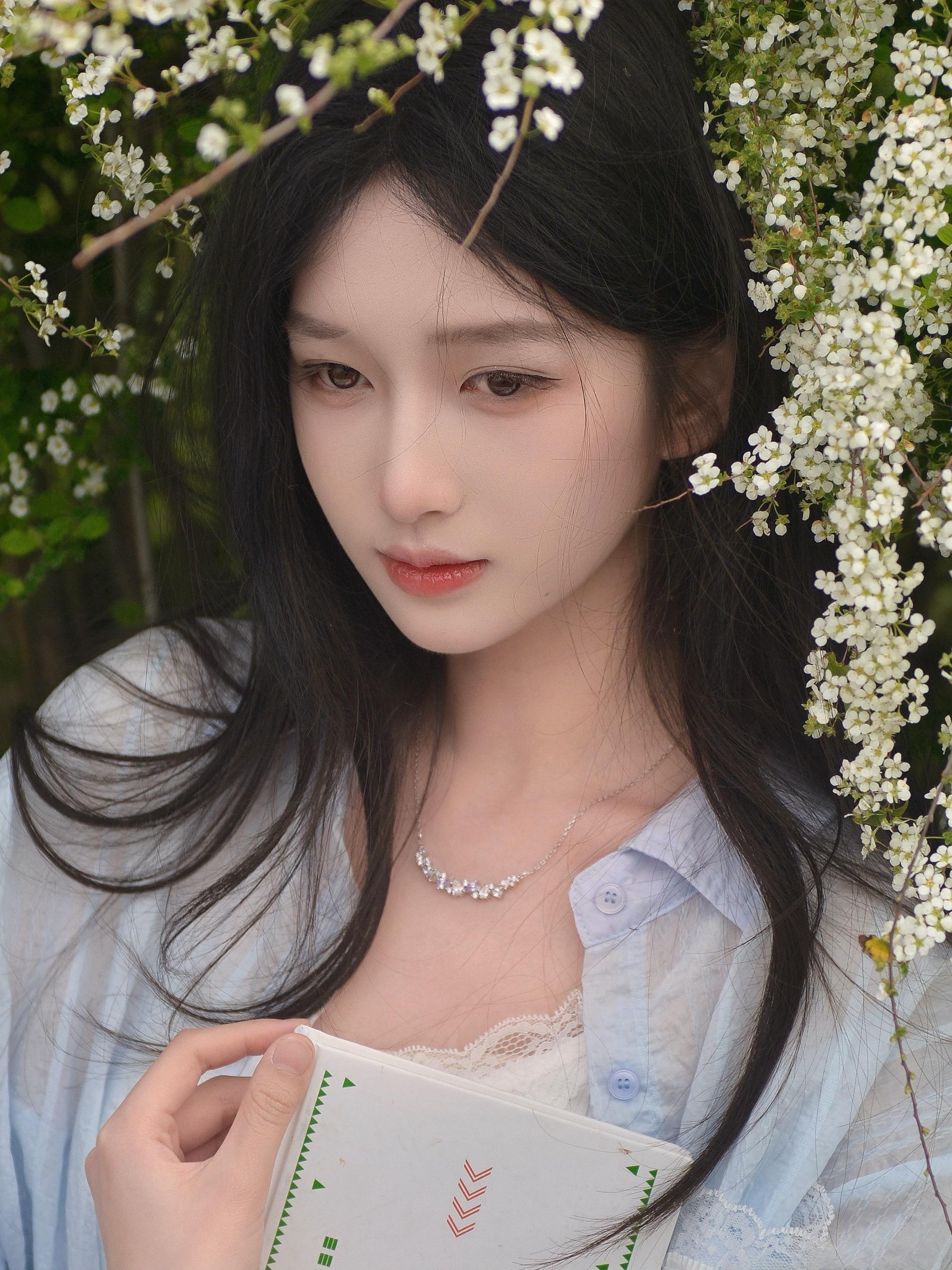 在雪柳花下 想和你交换春天