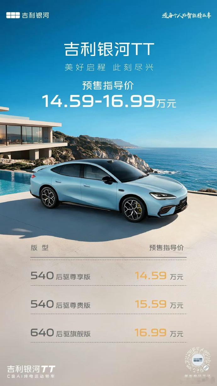 银河TT这回真的半价小米了，定价也是够狠的，上次还出了一个20W的版本，不过客户