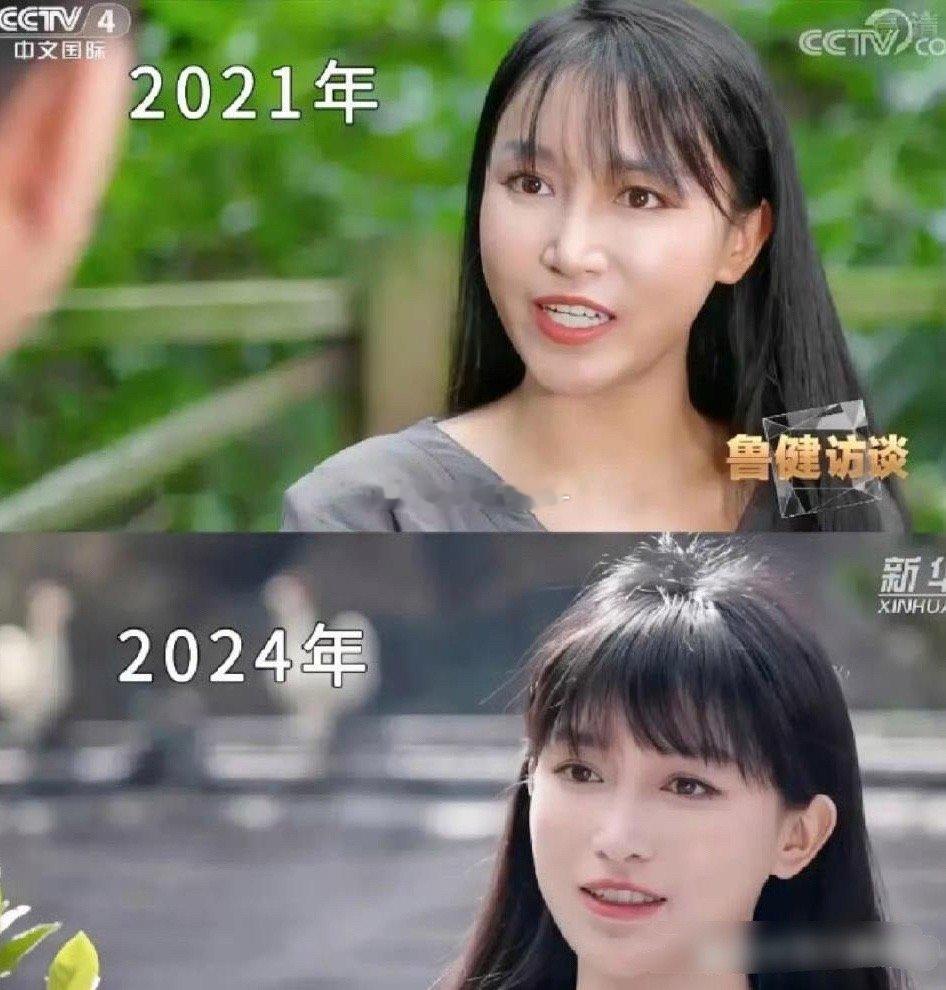 果然红气养人一点都不假，现在看李子柒比之前更好看、更漂亮、知性了！ 