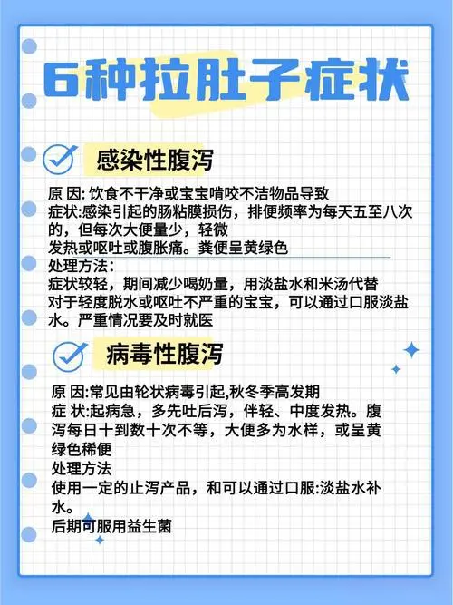 小朋友出现这6种拉肚子症状是怎么回事？