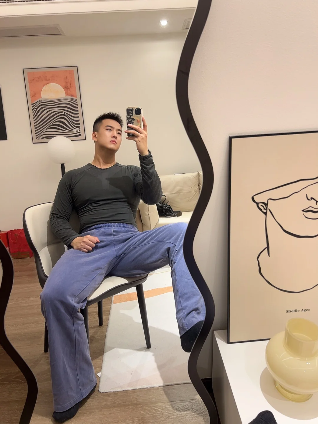 新裤子很好看！