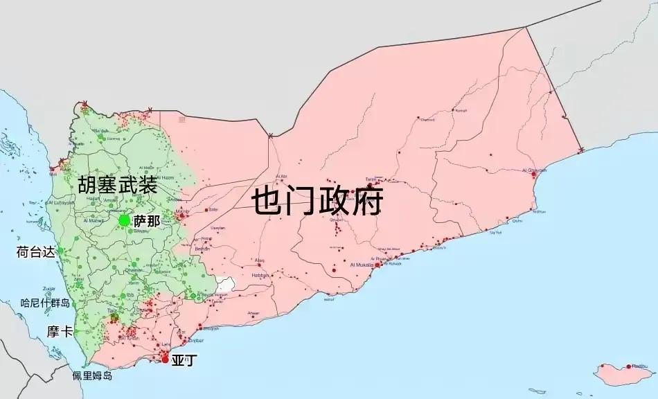 胡塞推进到美军吉布提基地附近，这事得冷静看。
最近网传胡塞武装在也门西海岸继续推