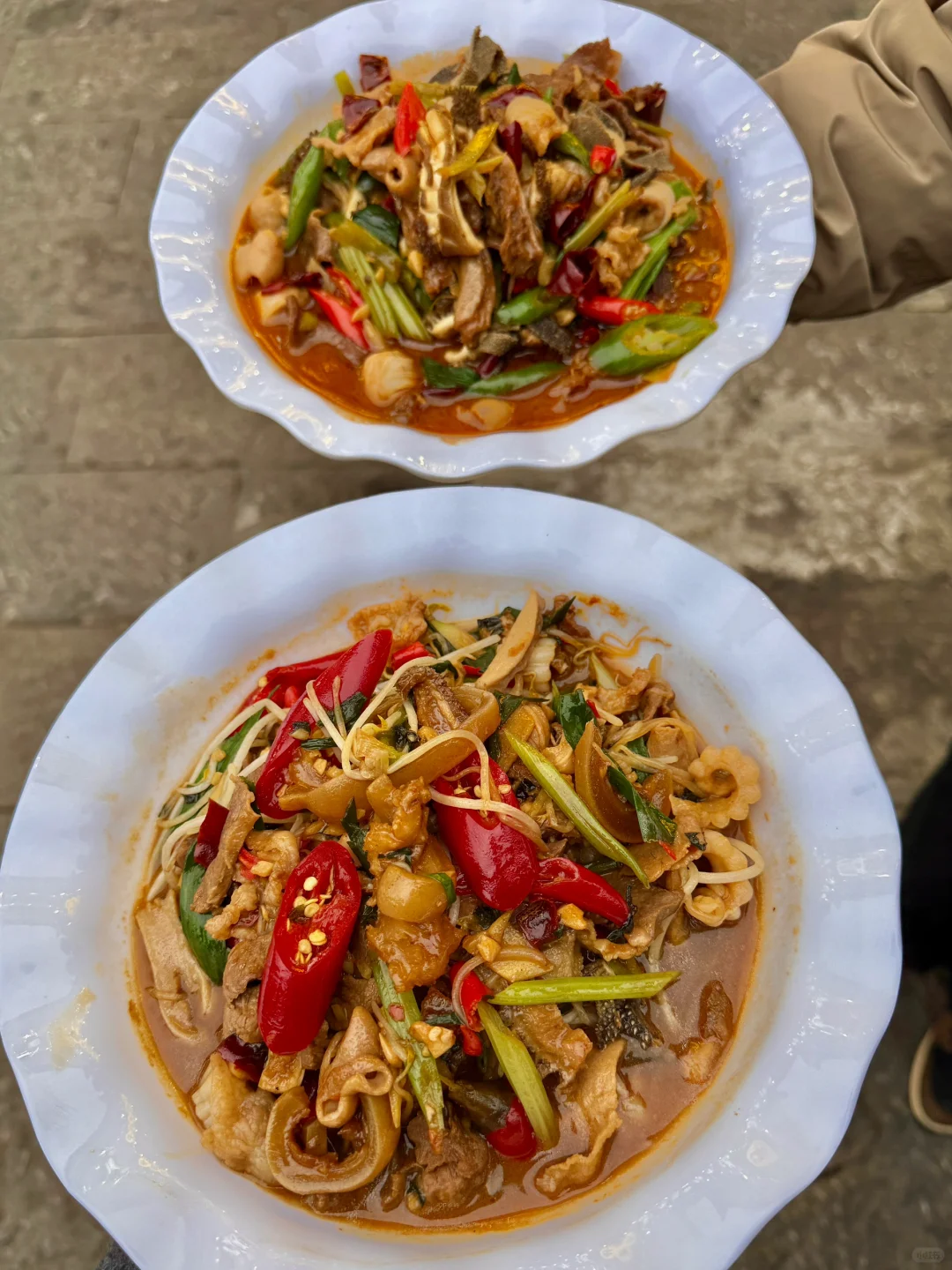 近期！在柳州吃到了好吃的爆炒生料牛杂🥹🥹