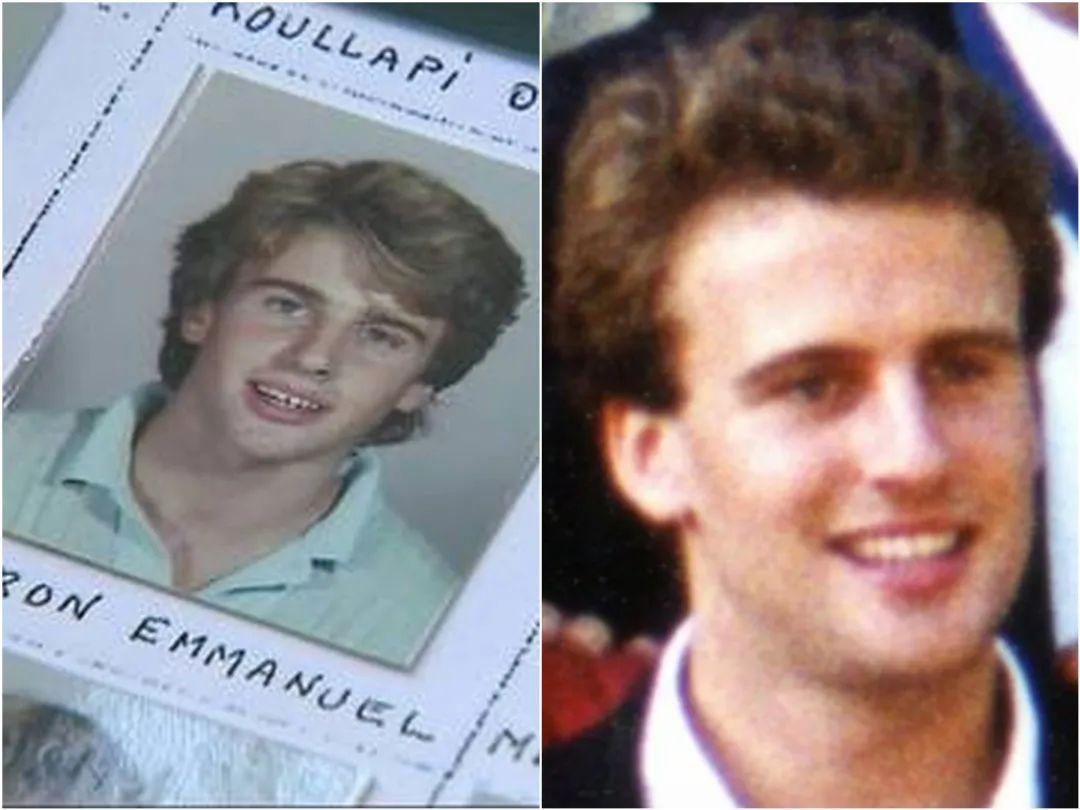 年轻时的马克龙小鲜肉一枚，那么聪明帅气的他一看就是学霸一枚。