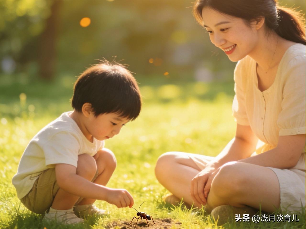 养娃到现在我才承认，
我之前所有的焦虑，其实都是在跟自己较劲。
 
总忍不住偷偷