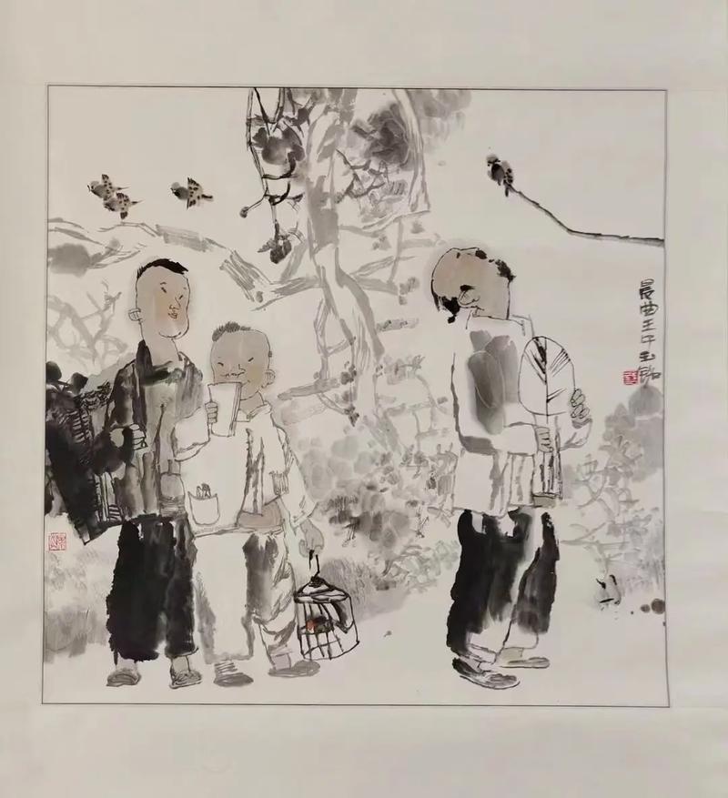 上联：不问晨夕常逗鸟
下联：[比心]

网络图片/诚谢侵删