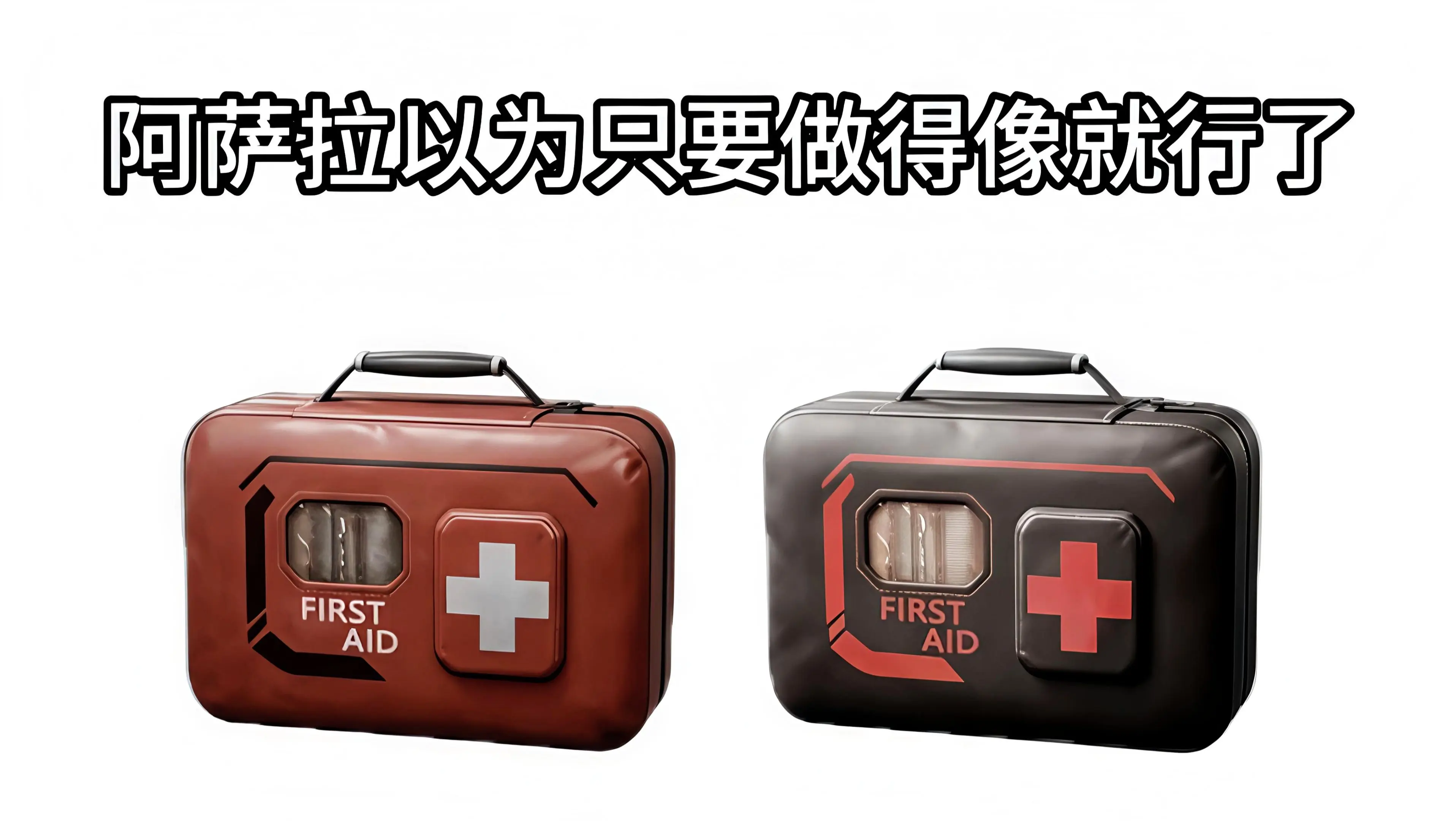 阿萨拉以为只要做得像就行了。