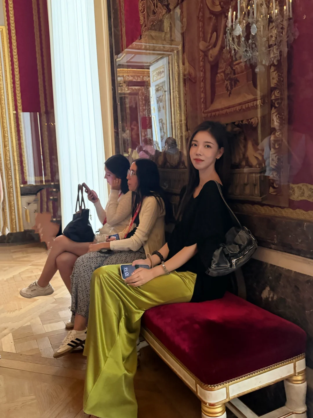 180高妹，在凡尔赛宫👑
