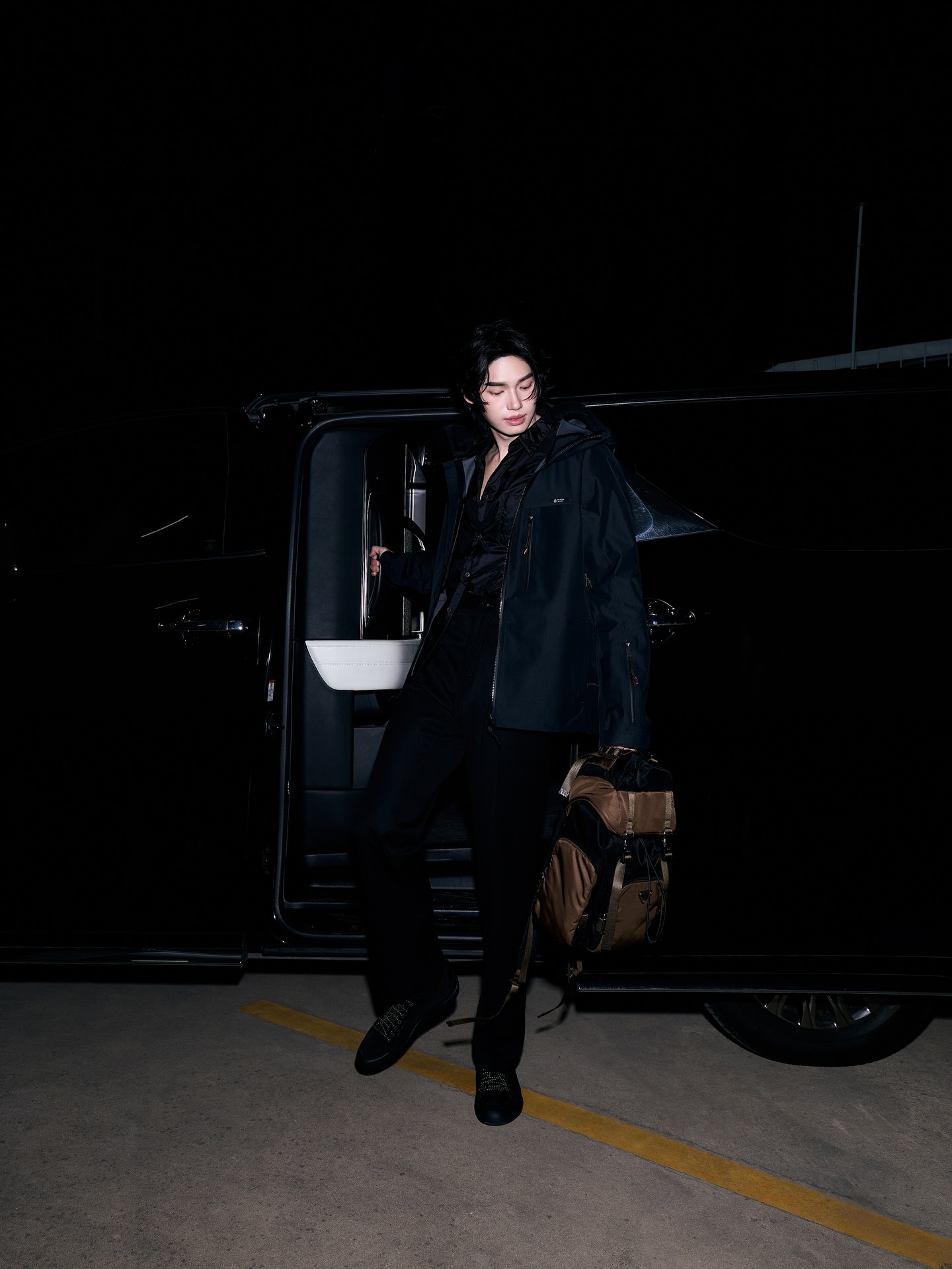 米兰男装周｜机场出发照Win Metawin —— PRADA 2026秋冬男装