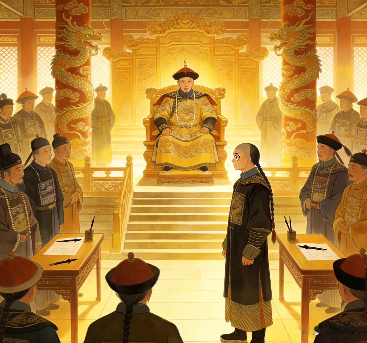 在乾隆54年的殿试上，一张试卷吸引了乾隆的注意，惊为天人，迅速看了一眼名字——刘