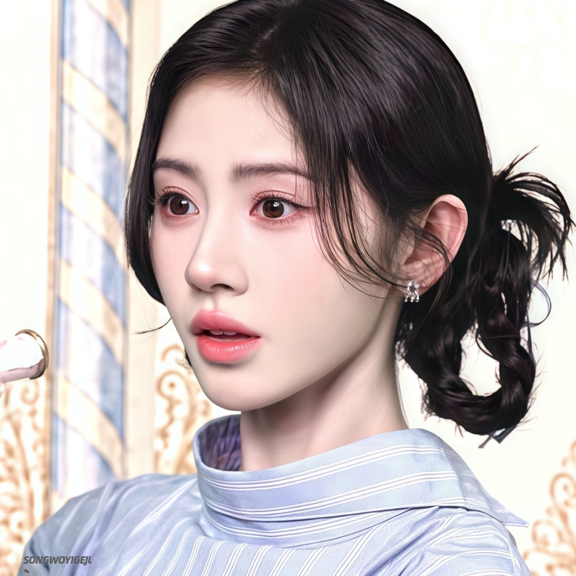 鞠婧祎头像更新🌊💧🍒(*￣０￣)鞠婧祎凸凸棉品牌全球代言人鞠婧祎头像鞠婧祎
