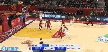 cba  CBA30年有你有我  山西男篮vs辽宁男篮  上半场结束，辽篮53比