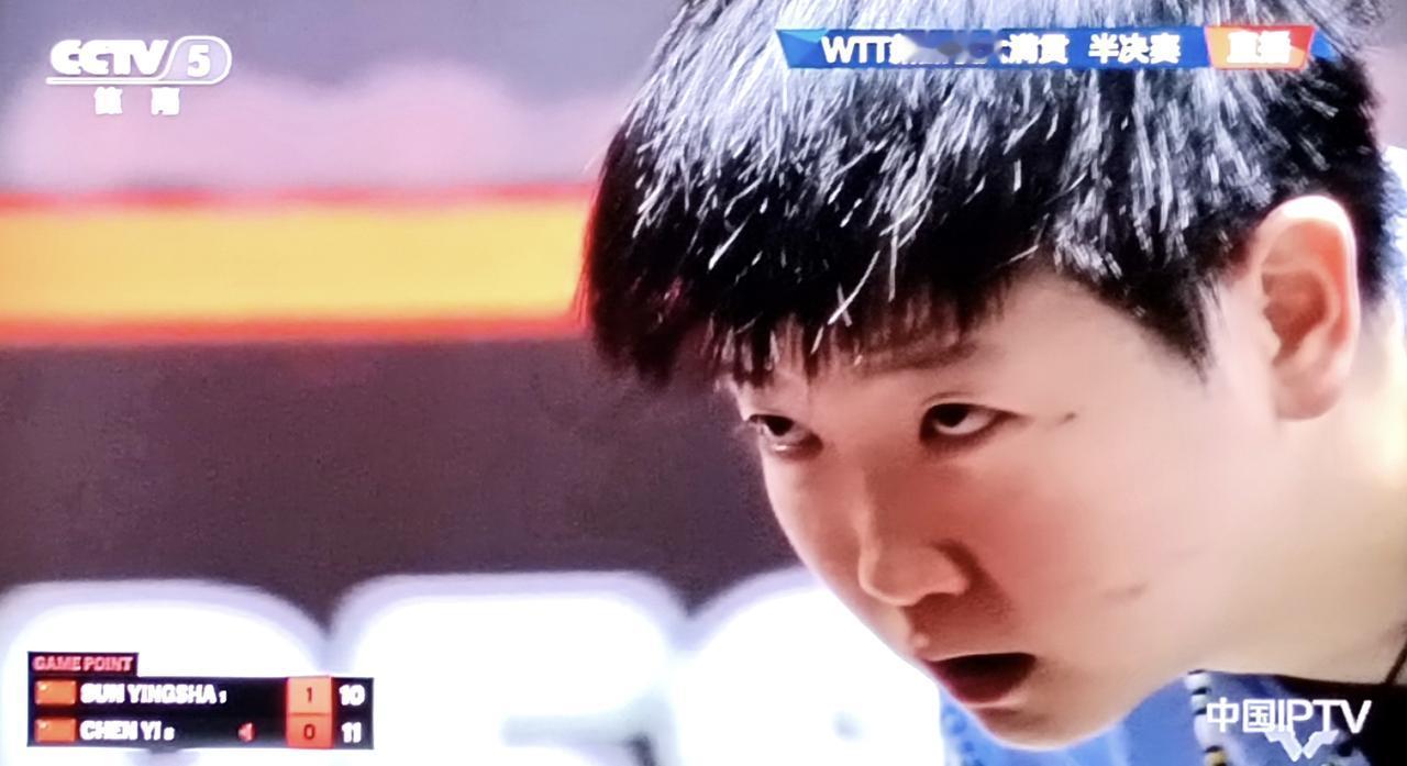 和莎莎过招，任何人压力都不会小。除了实力的比拼外，场上一浪盖过一浪的呼喊声……