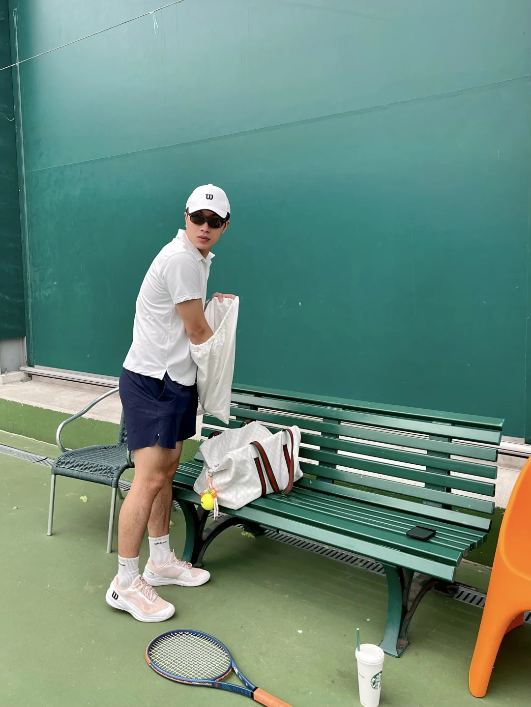 在巴黎打过的美丽网球场合集👌🏼