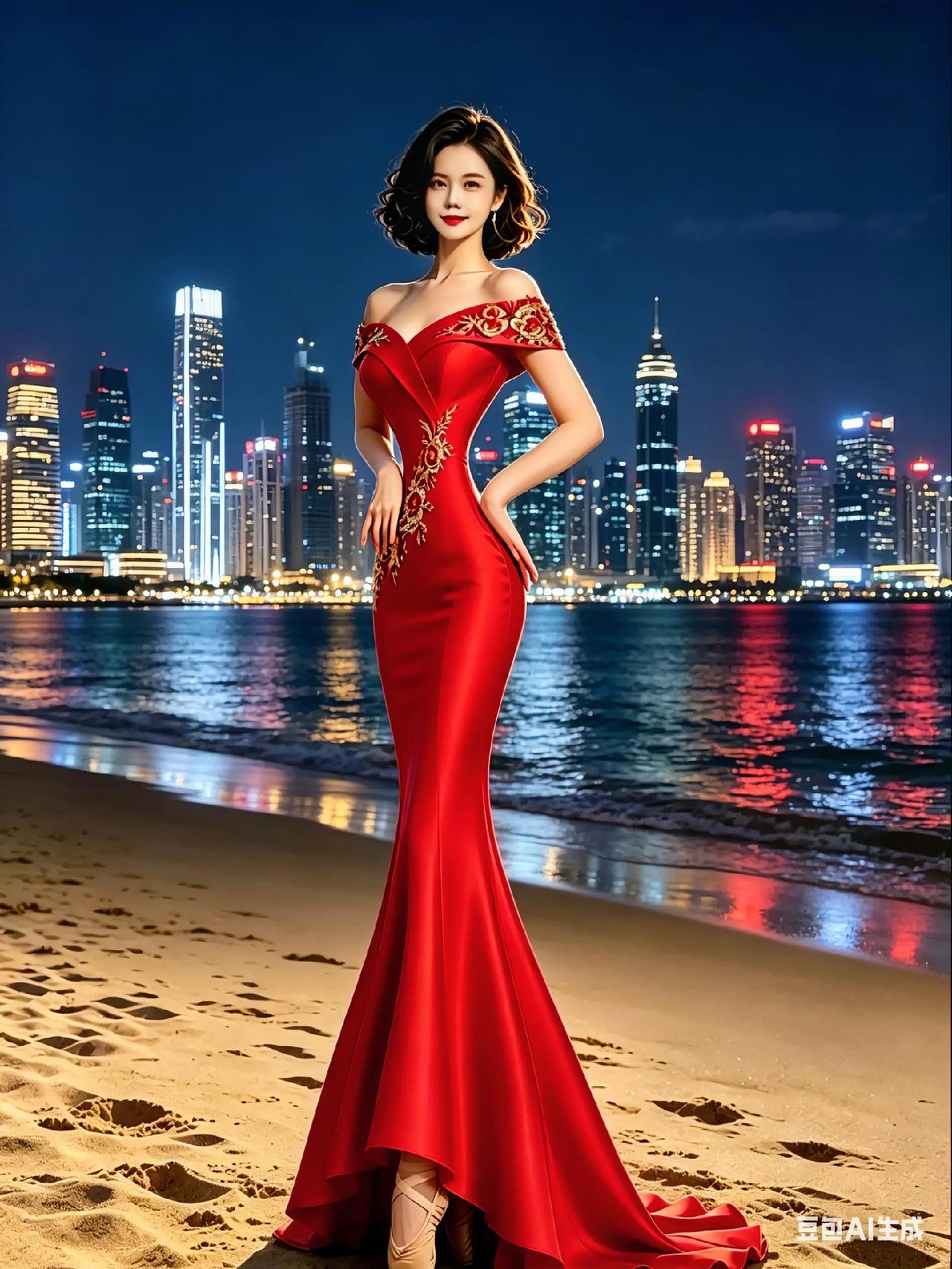 太夸张了点吧，有这么苗条，这么高，这么美的美女吗？

ai美女照片 
ai美人图