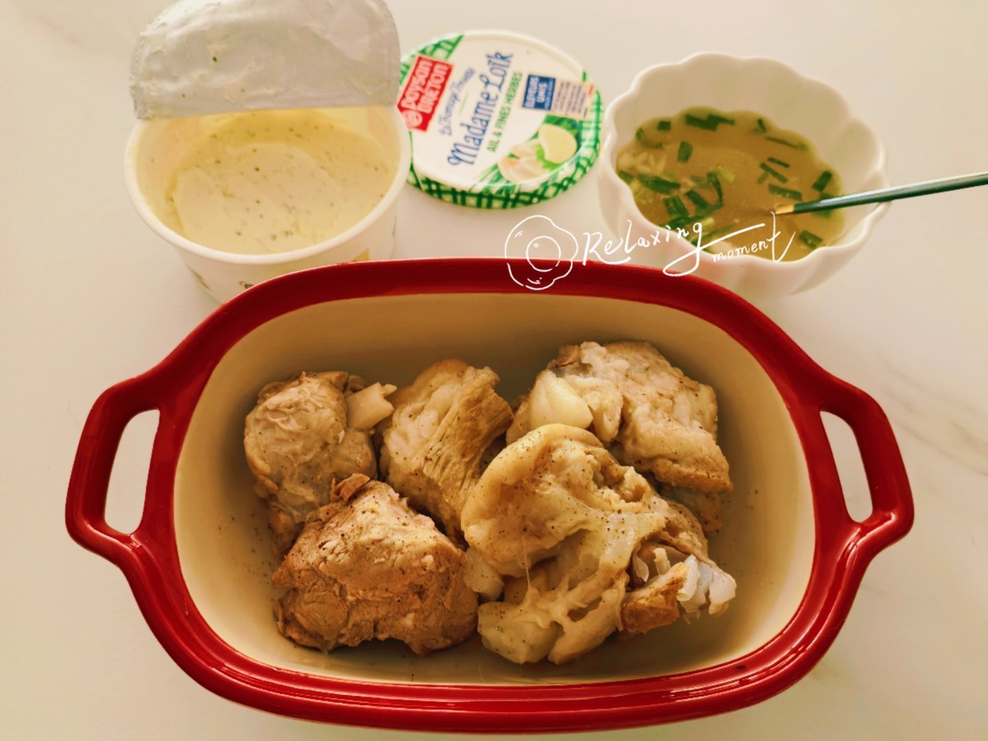 生酮记录 day29:还得一顿才能把公婆做的猪蹄髈吃完