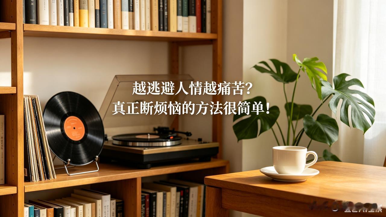 越逃避人情越痛苦？真正断烦恼的方法很简单！

你是不是越想逃避人际关系、人情往来