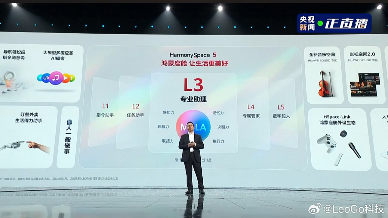 华为乾崑以顶尖科技重塑智能出行体验。尊界S800搭载HUAWEI SOUND U
