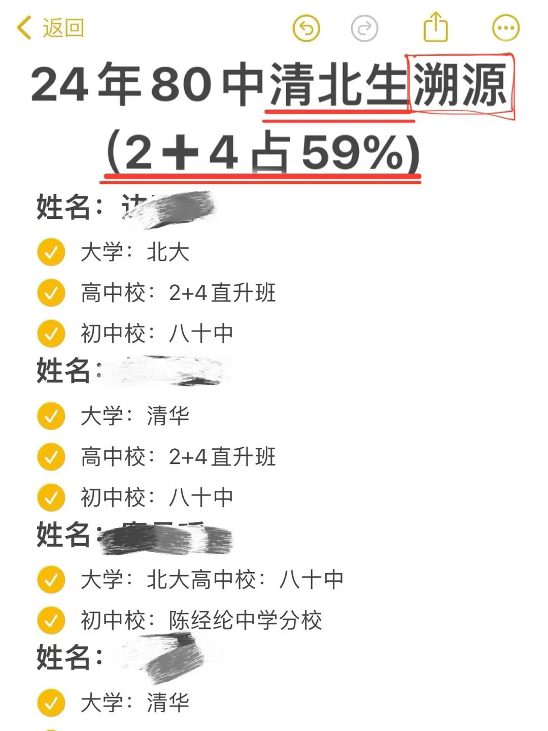 24年80中上岸清北溯源🔥