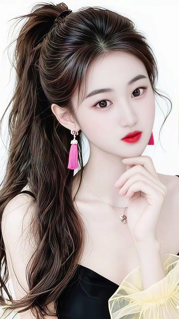 精致又甜美 清冷氛围感拉满 柔美氛围感自拍 清纯甜美 元气少女