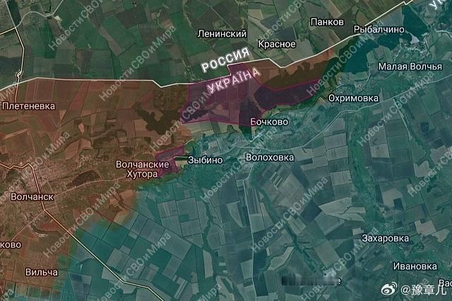 沃尔昌斯克的农场被俄罗斯军队控制。 