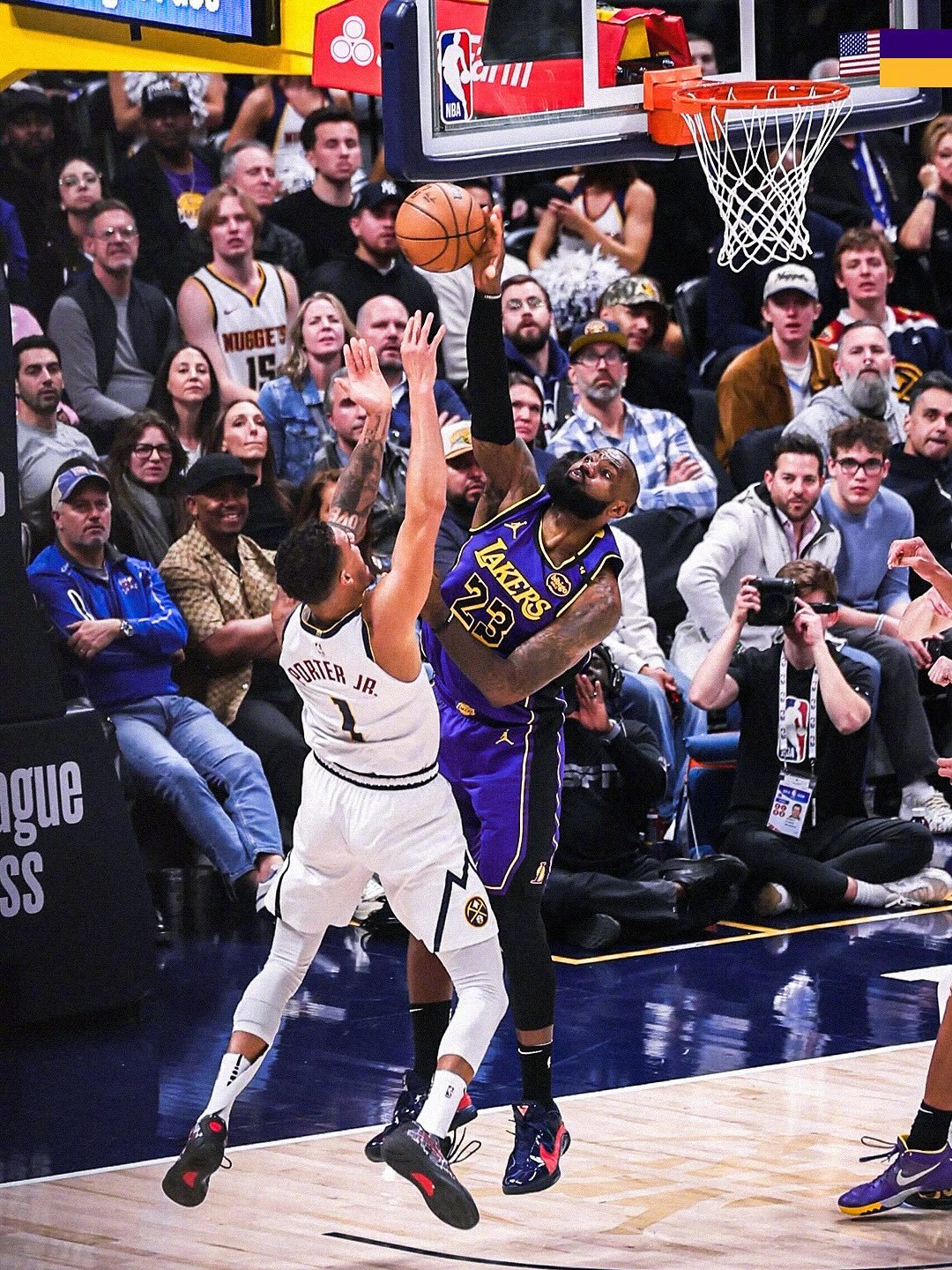 本赛季的火锅盛宴🛡哪一记最让你印象深刻呢？NBA防守周 湖人国度 ​​​