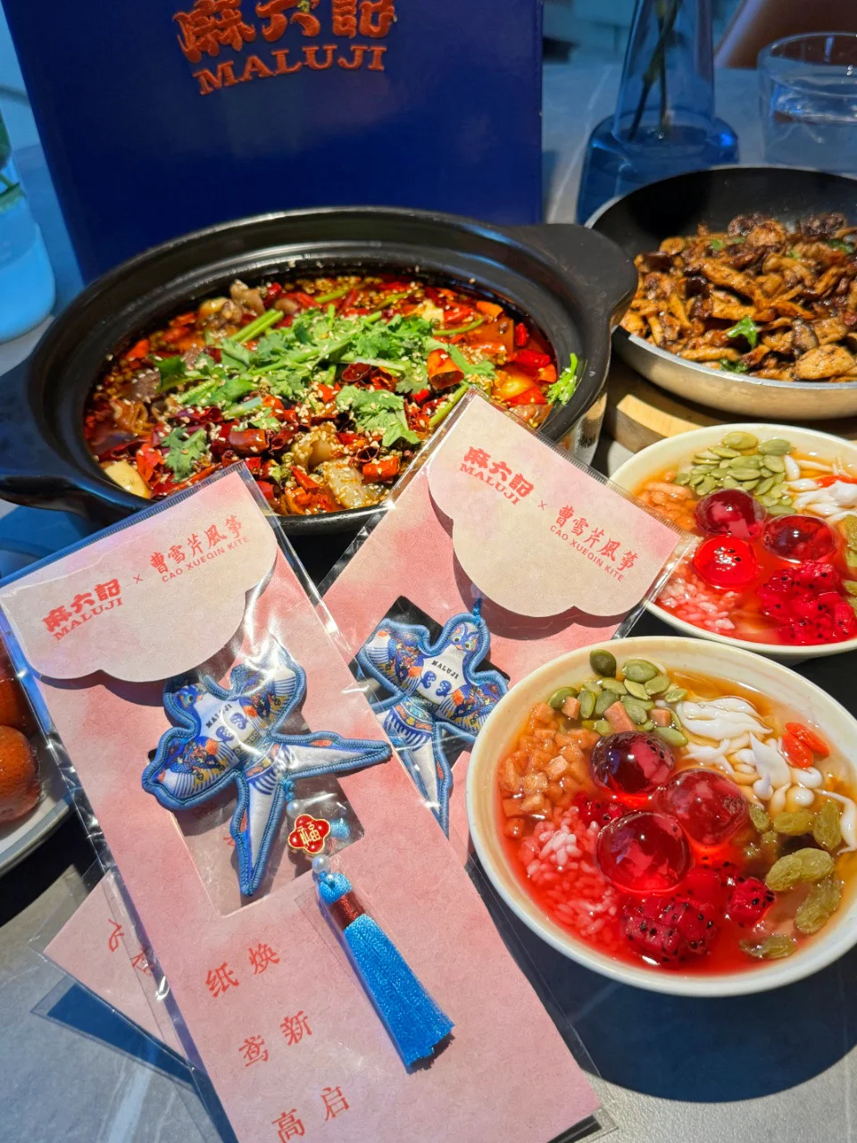 端午聚餐挖到宝｜吃麻六记送全套非遗风筝