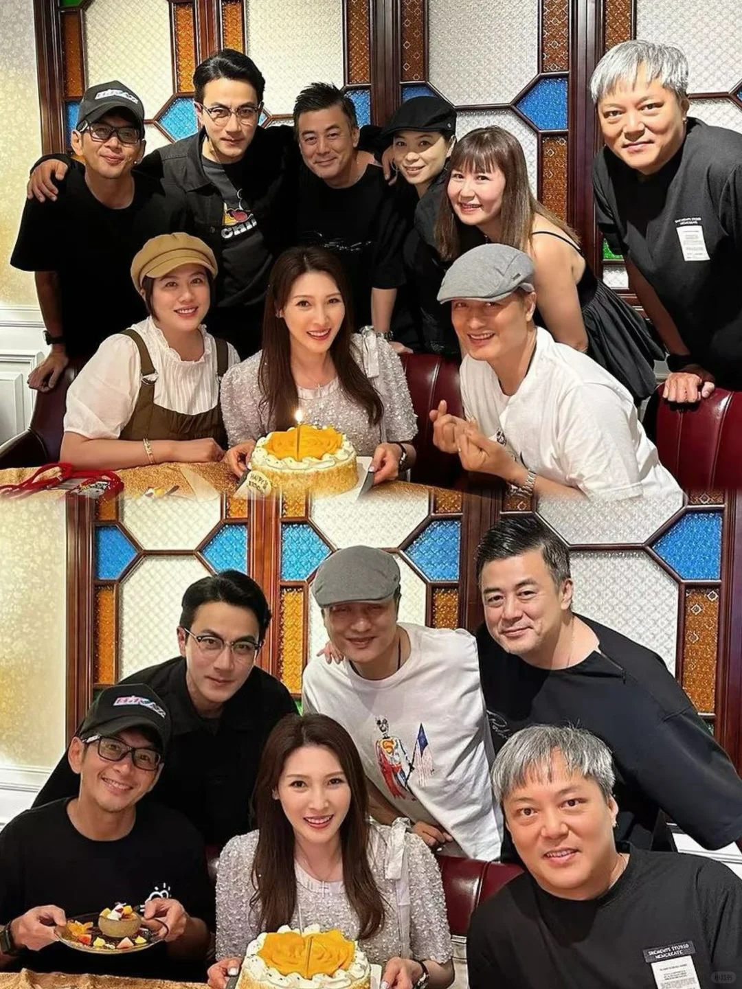 刘恺威、陈彦行等出席TVB第七期训练班聚会